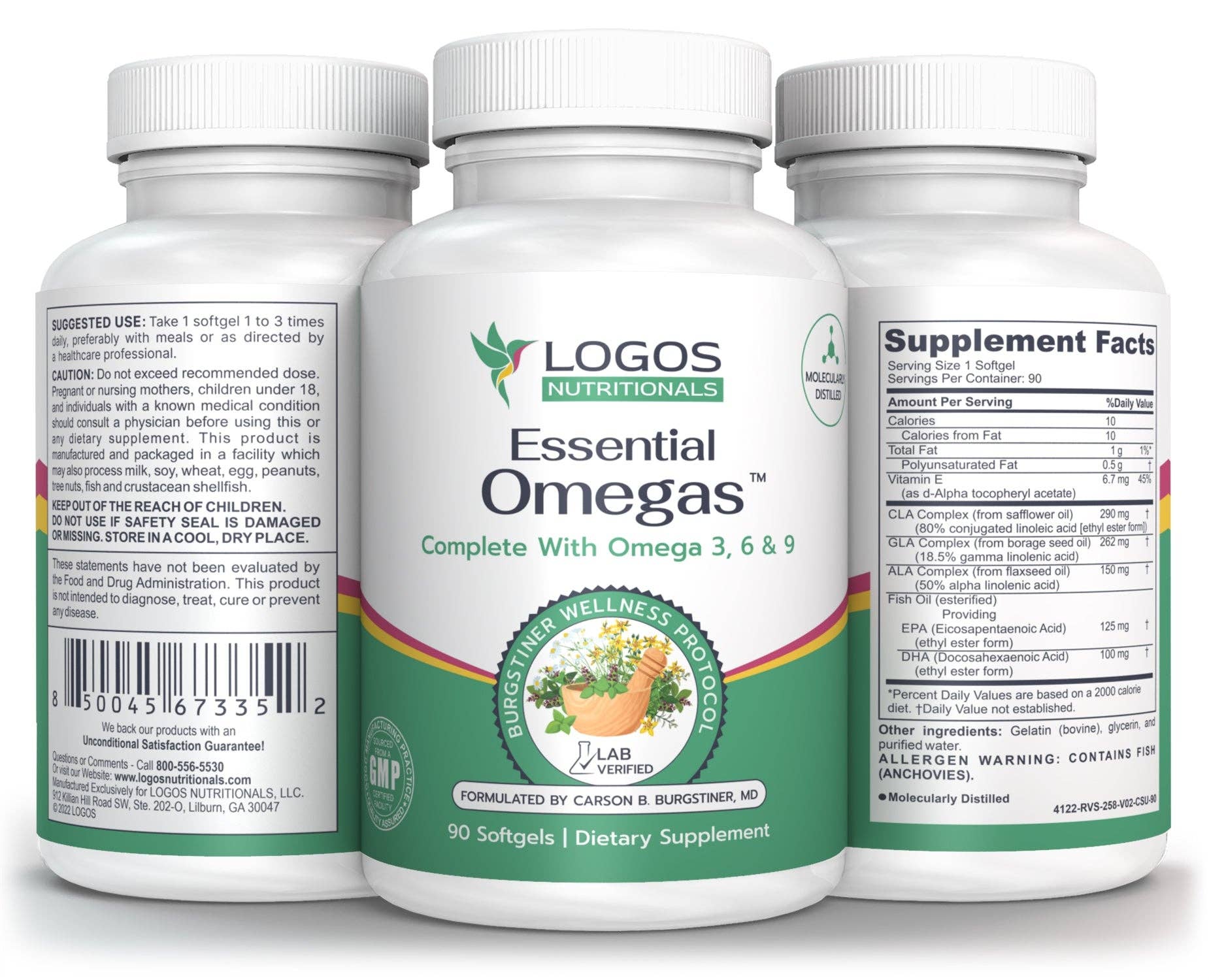Logos Nutritionals, LLC - Wholesale Oral Supplement/Vitamin - The Burgstiner Wellness Protocol10