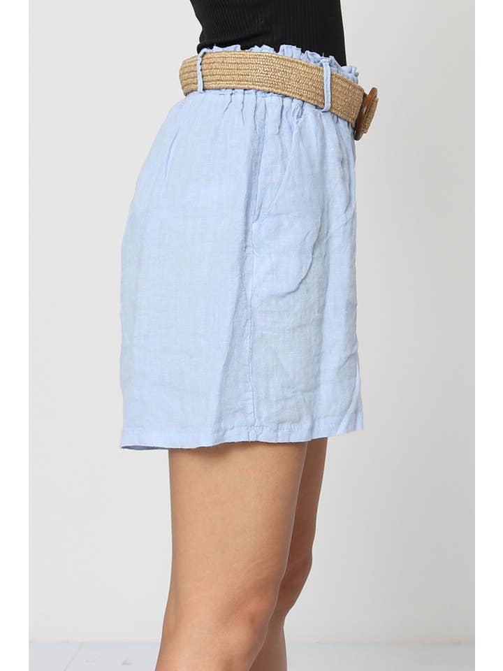 LÉA & LUC - Wholesale Shorts - Women's - 100% linen shorts REF. 505752