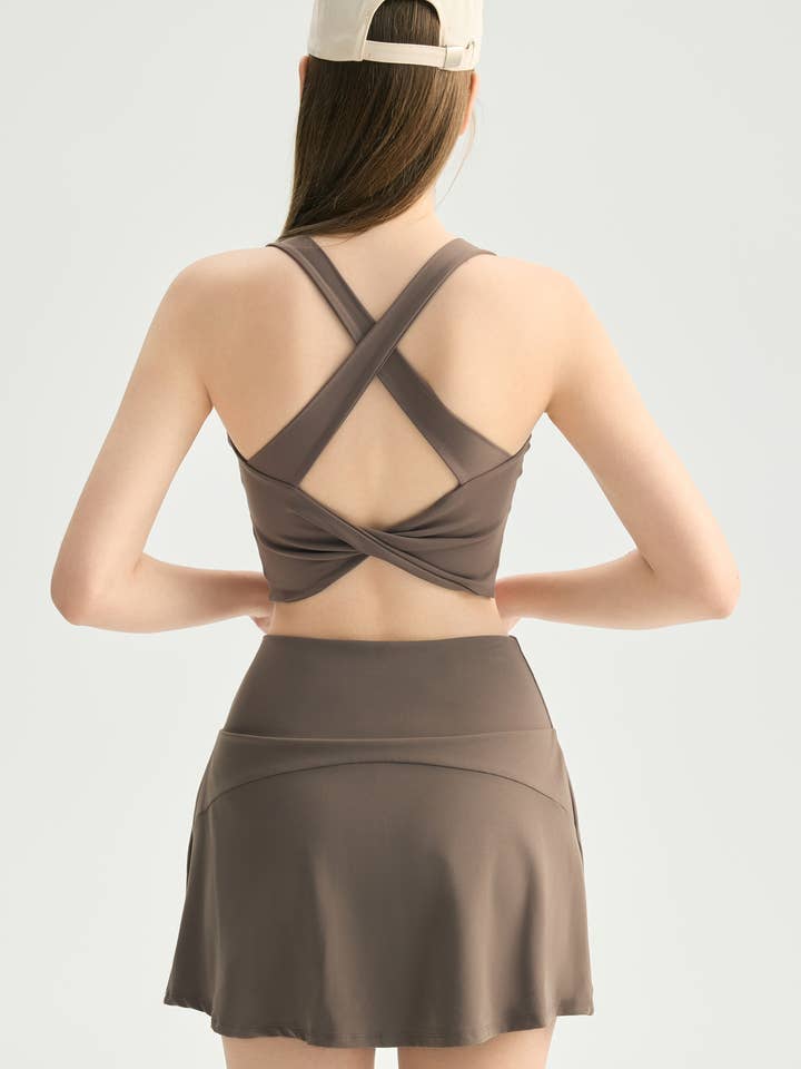 Emmie Cross-Back Skulptur Sports-BH for engroshandel hos 91thelabel