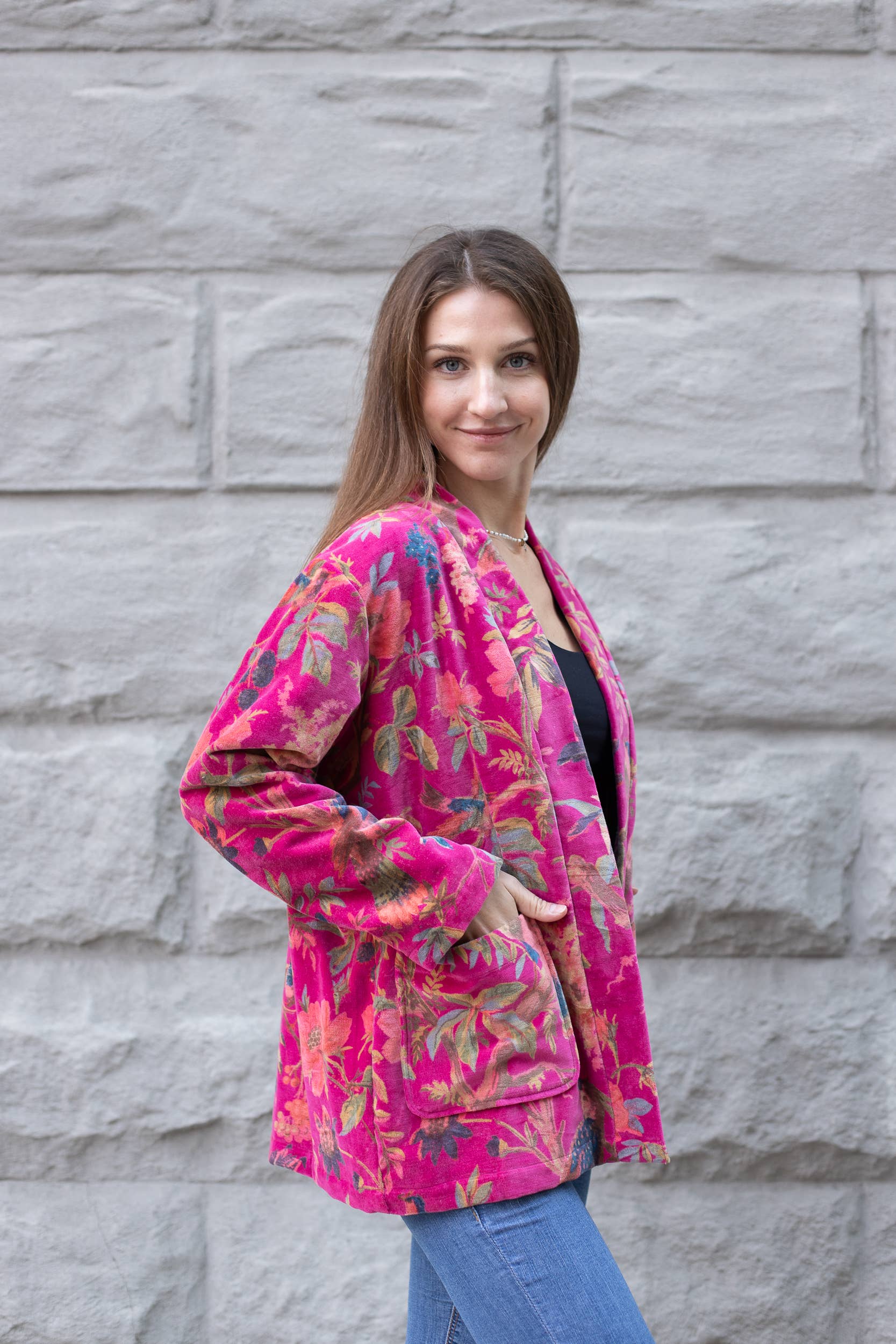 VIKOLINO - Venta al por mayor Kimono - Mujer - Chaqueta corta de terciopelo estilo kimono20