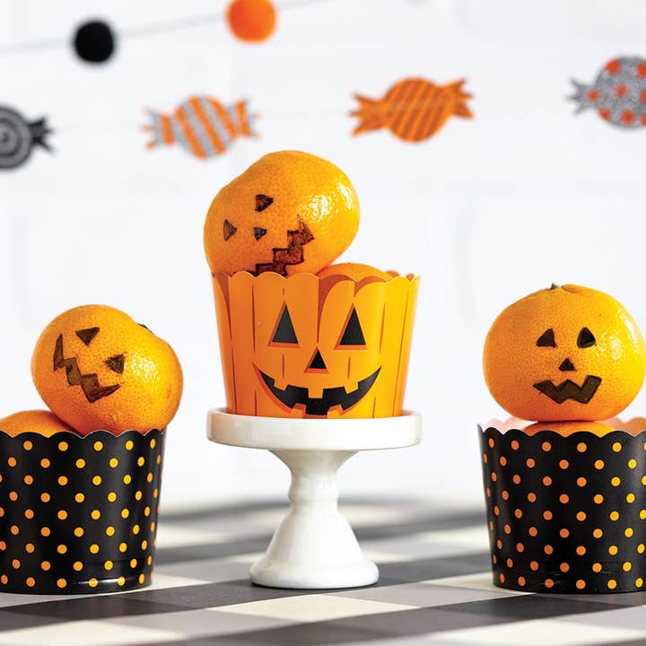 PLCC183 - Jackolantern Food Cups (50 pcs) for wholesale by My Mind’s Eye