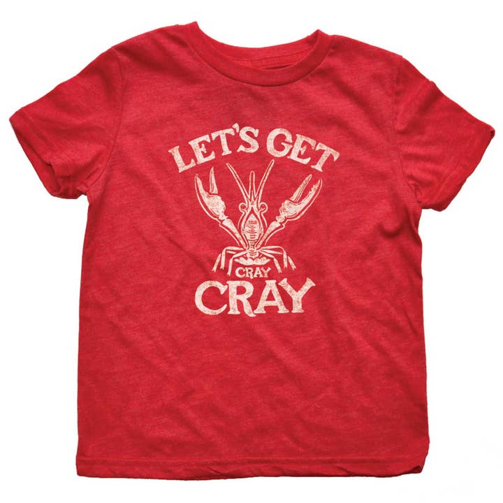 Solid Threads - Wholesale Screen Printed T-Shirt - Kids - Kids' Let's Get Cray Cray T-Shirt