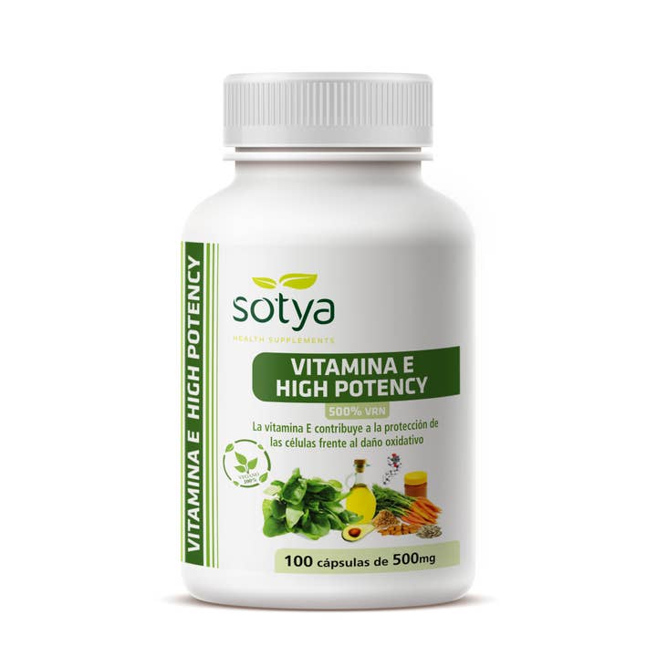 Sotya-kapslar - Vitamin E hög potens lock 500 mg för wholesale av sotya