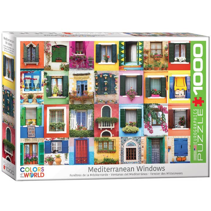 Mediterranean Windows for wholesale by Eurographics Puzzles USA