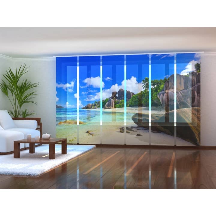 Mondo Compact Panel Curtains Set of 6 for wholesale by IlyDecor