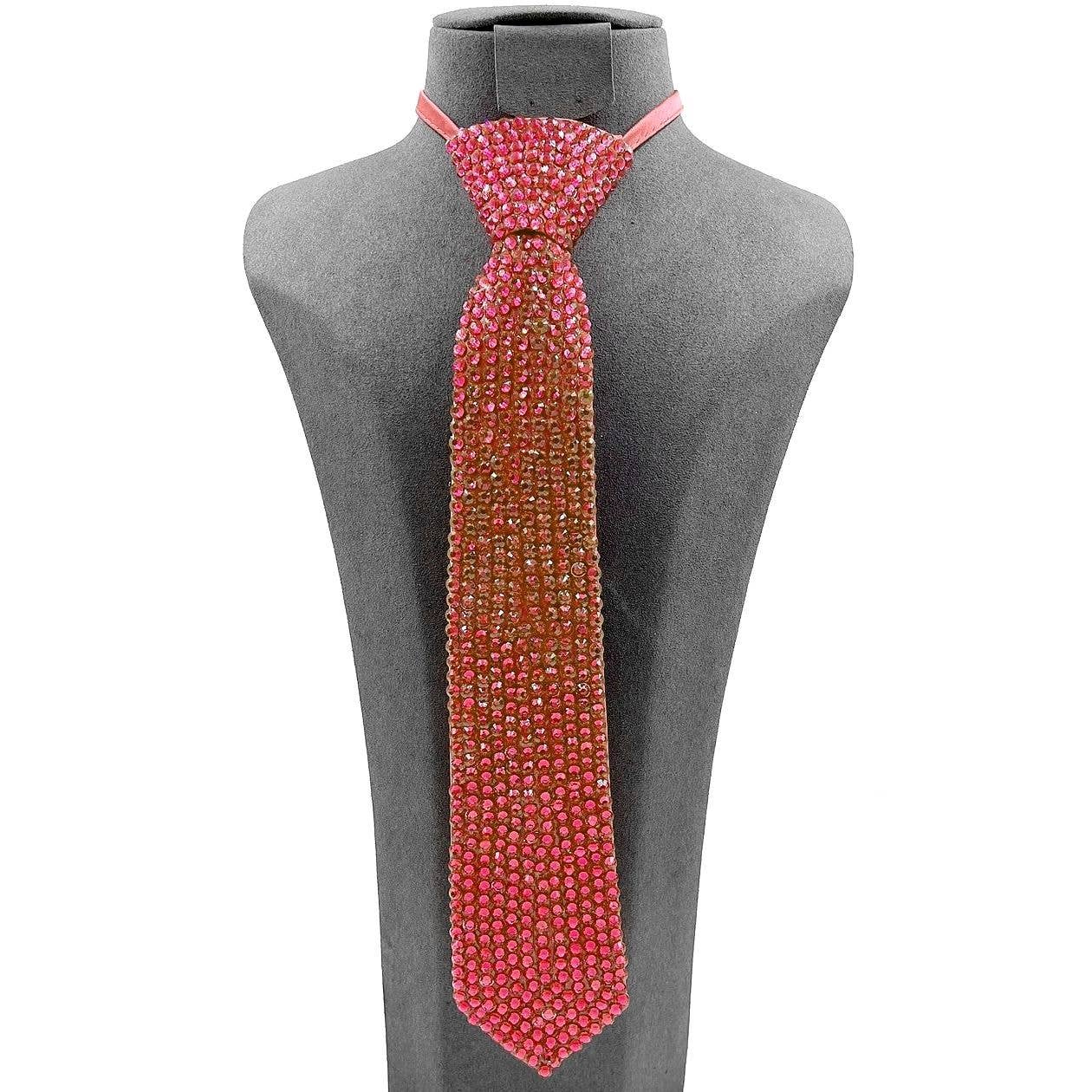 Diacly - Wholesale Necktie - Men's - Elegant Dazzling Rhinestone Adjustable Neck Tie4