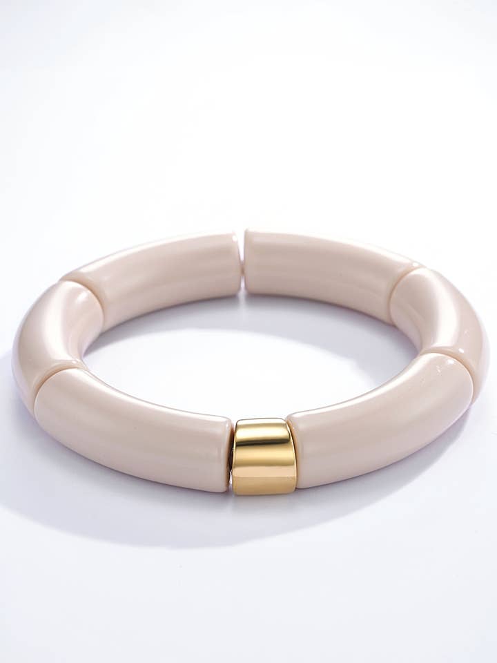 324CP11 farverigt elastisk armbånd for engroshandel hos BYREN | ÉLINE L'ATELIER