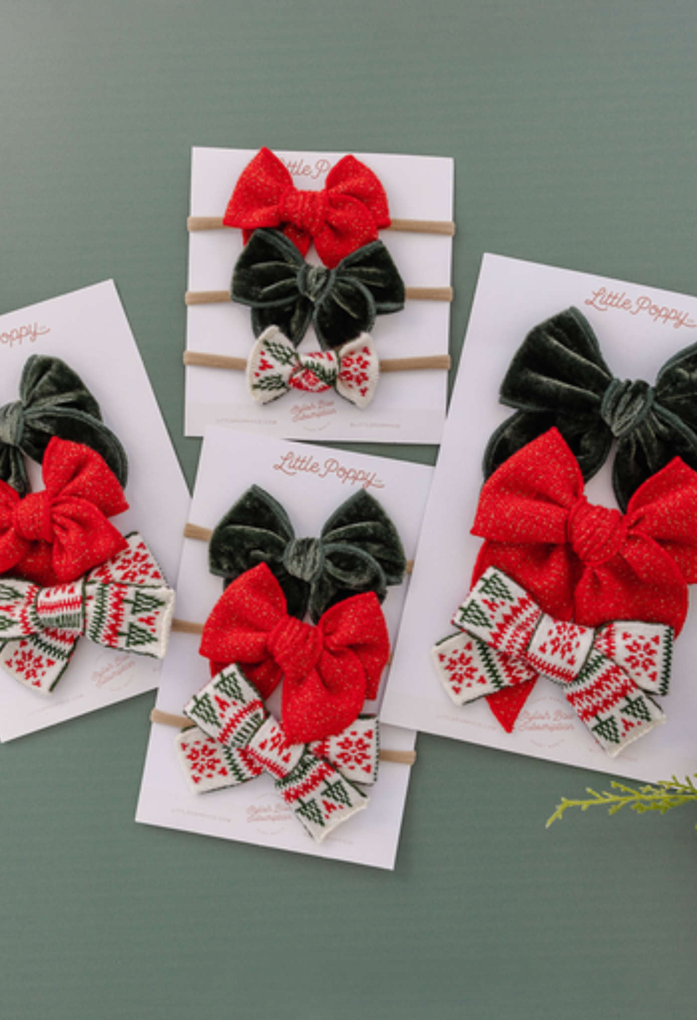 Little Poppy Co - Wholesale Hair Bow - Baby - The Joelle Bow Set8