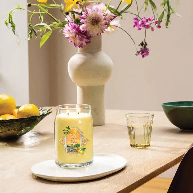 Seifen-Shop - Wholesale Jar/Filled Candle - Yankee Candle Lemon Gelato Signature - Large Jar2