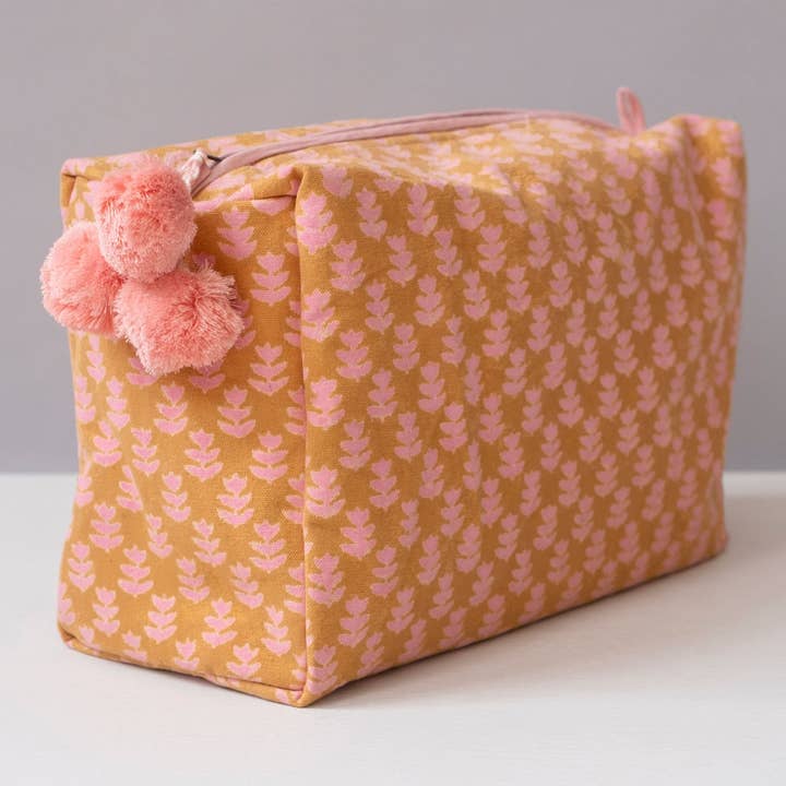 Tula Tangerine Toiletry Bag for wholesale by Graymarket Design