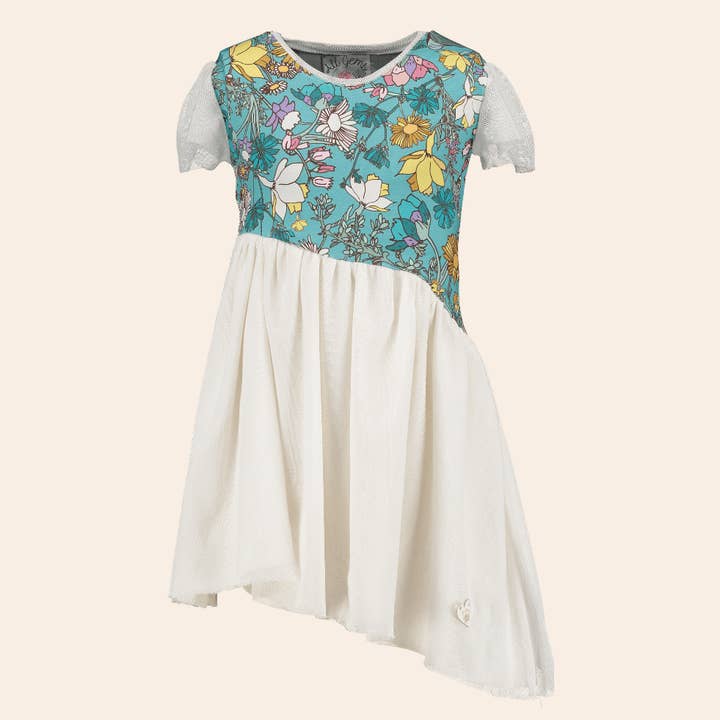 Dress Flowers Blue for wholesale by All Gems