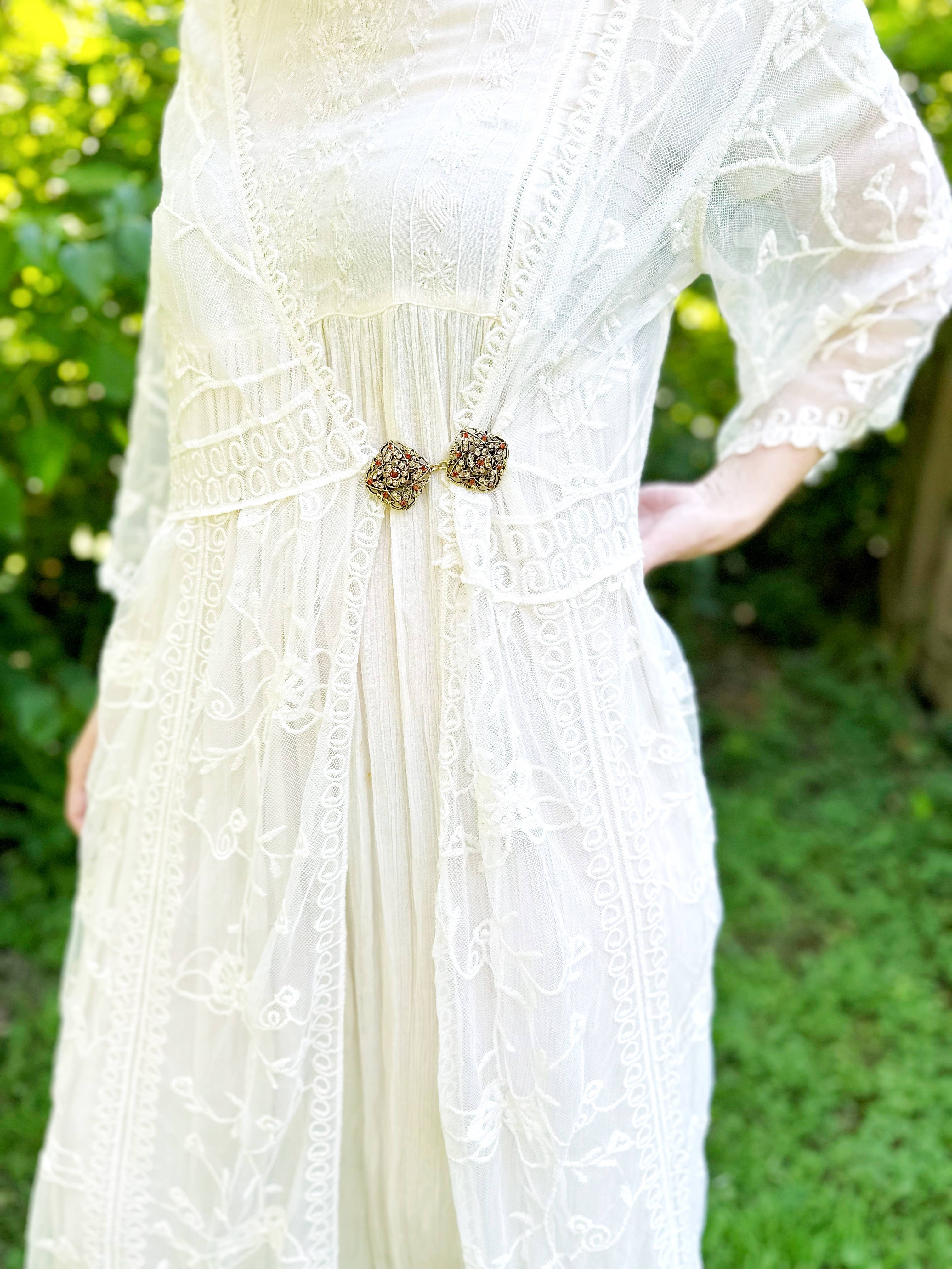 KardiKlips - Vente Broches - Clip de serrage marron et or, fermoir de pull doré KardiKlip6