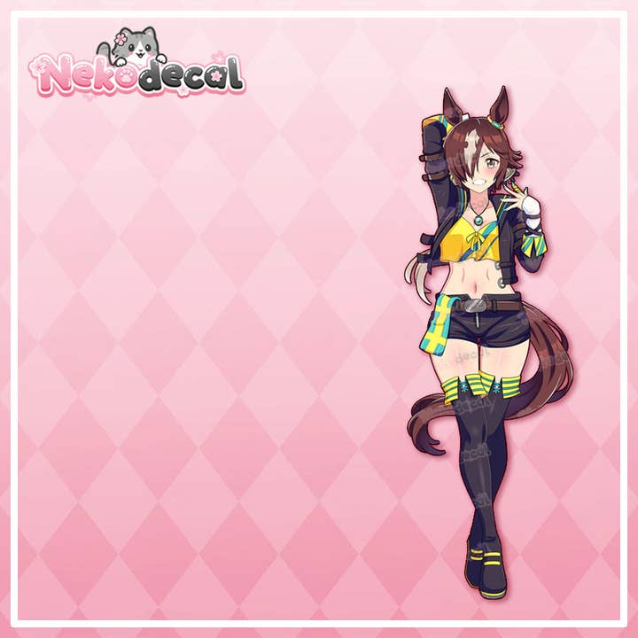 Nekodecal - Wholesale Sticker - Horse Gal Stickers 223