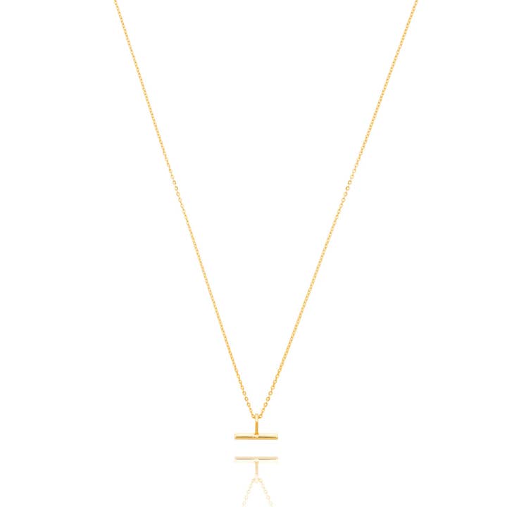 Mini T-Bar Necklace for wholesale by Linda Tahija Jewellery
