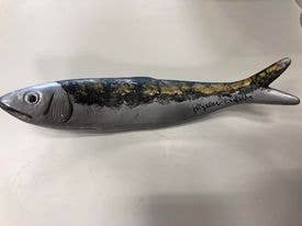 Pequenos Enfeites, Lda. - Venta al por mayor Papel pintado 3D - Sardina colgante de 17 cm3