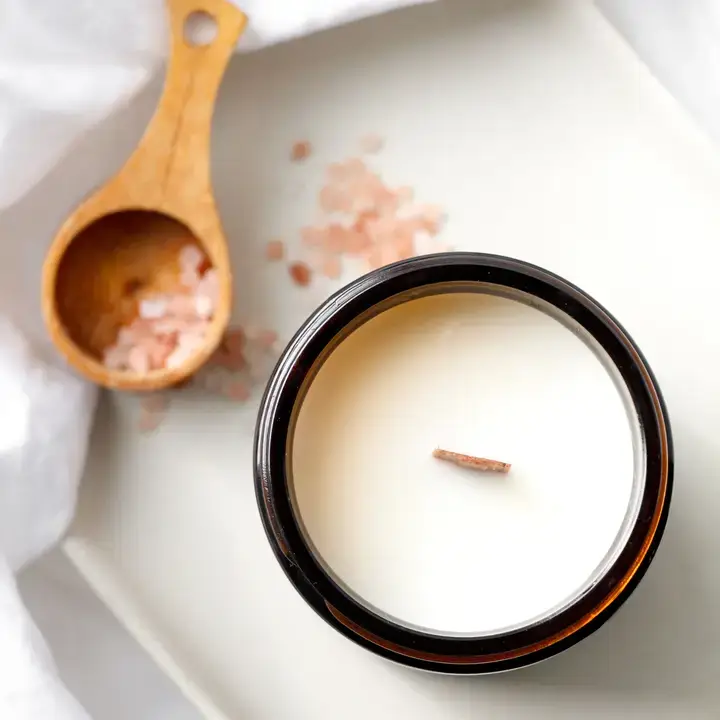 Wholesale Candles - Wholesale Jar/Filled Candle - 8 oz Wholesale Amber Candle | Fall Scents 6