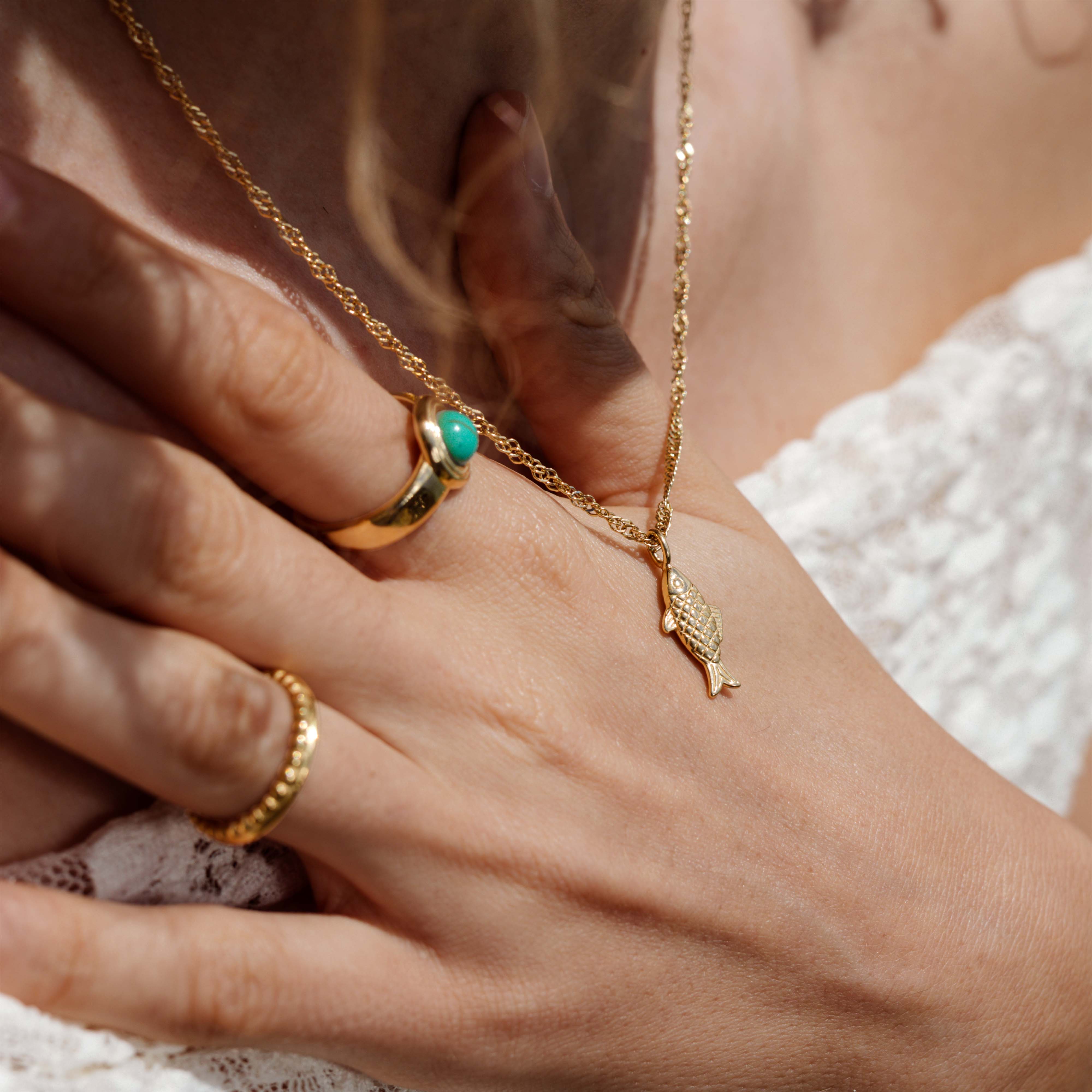 Schmuckkollektiv GmbH - Wholesale Pendant/Charm Necklace - Pezito Necklace Gold1