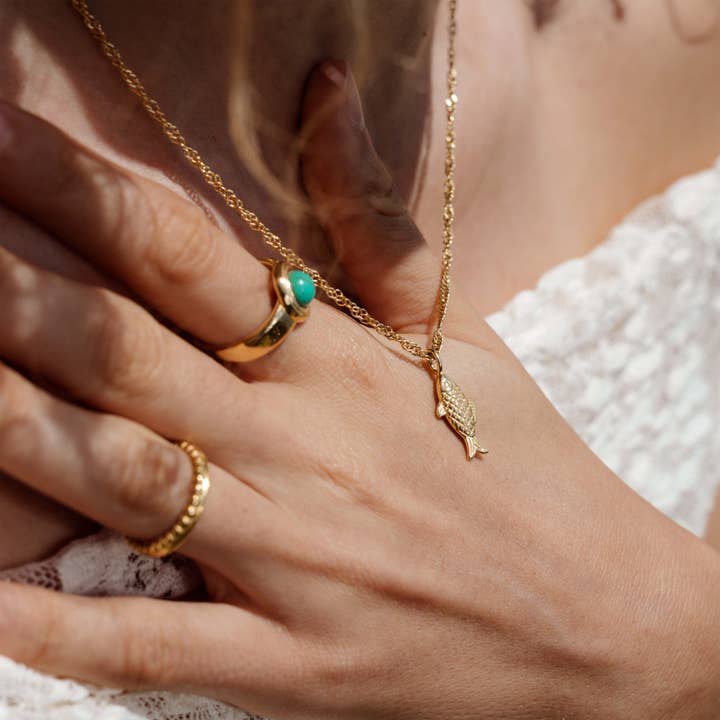 Schmuckkollektiv GmbH - Wholesale Pendant/Charm Necklace - Pezito Necklace Gold1