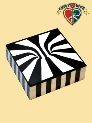 Gypsy Rose - Wholesale Decorative Box - Going Down The Rabbit Hole Wooden Box1