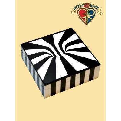 Gypsy Rose - Wholesale Decorative Box - Going Down The Rabbit Hole Wooden Box1