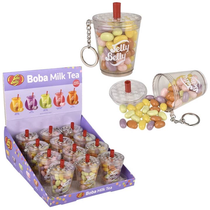 2.29oz Boba Milk Tea Mini Cup 12ct - LLB Toys for wholesale by La Luna Bella - Toys
