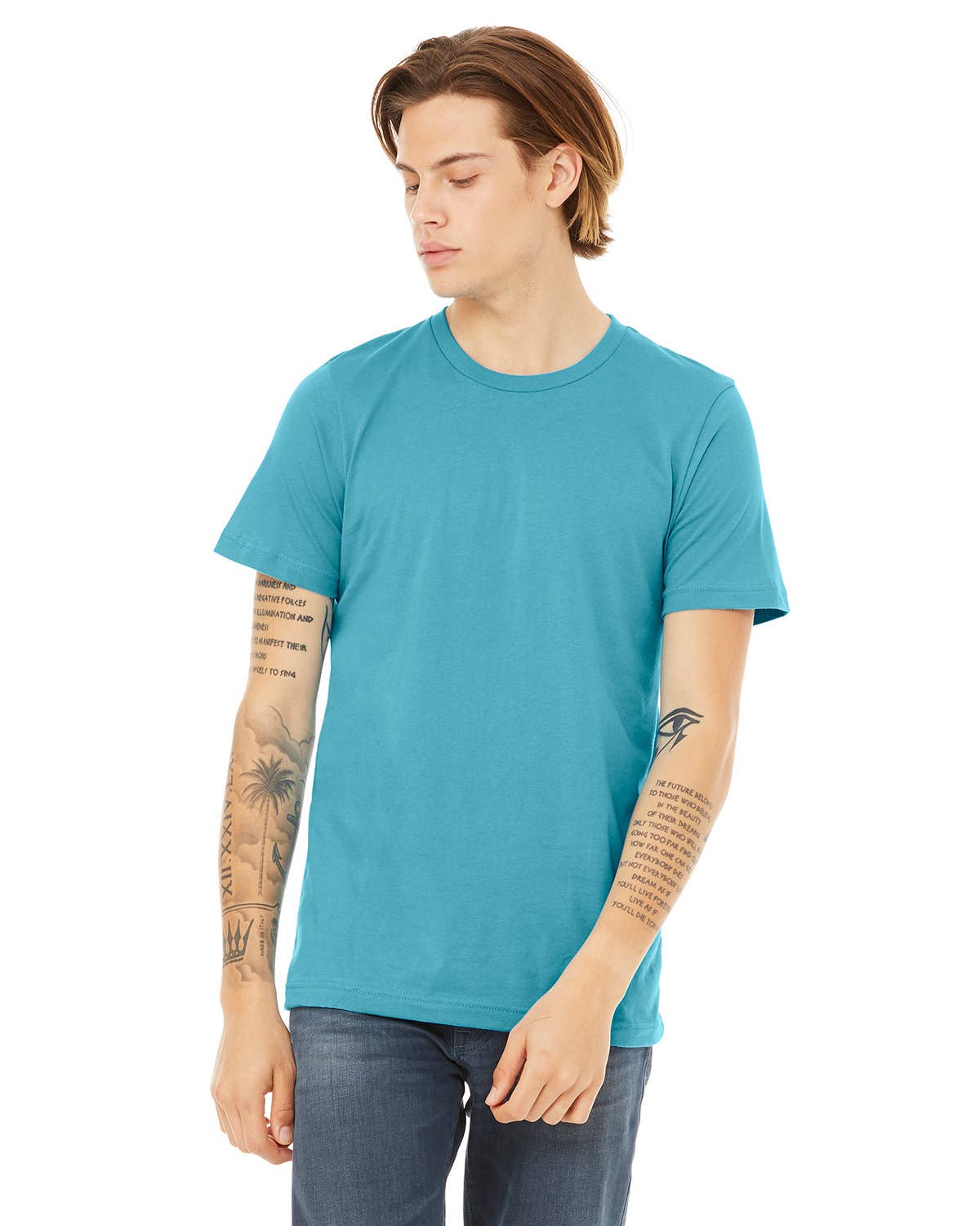 Total Apparel - Wholesale T-Shirt - Men's - Bella + Canvas Unisex Heather Blank CVC T-Shirt | 3001CVC17