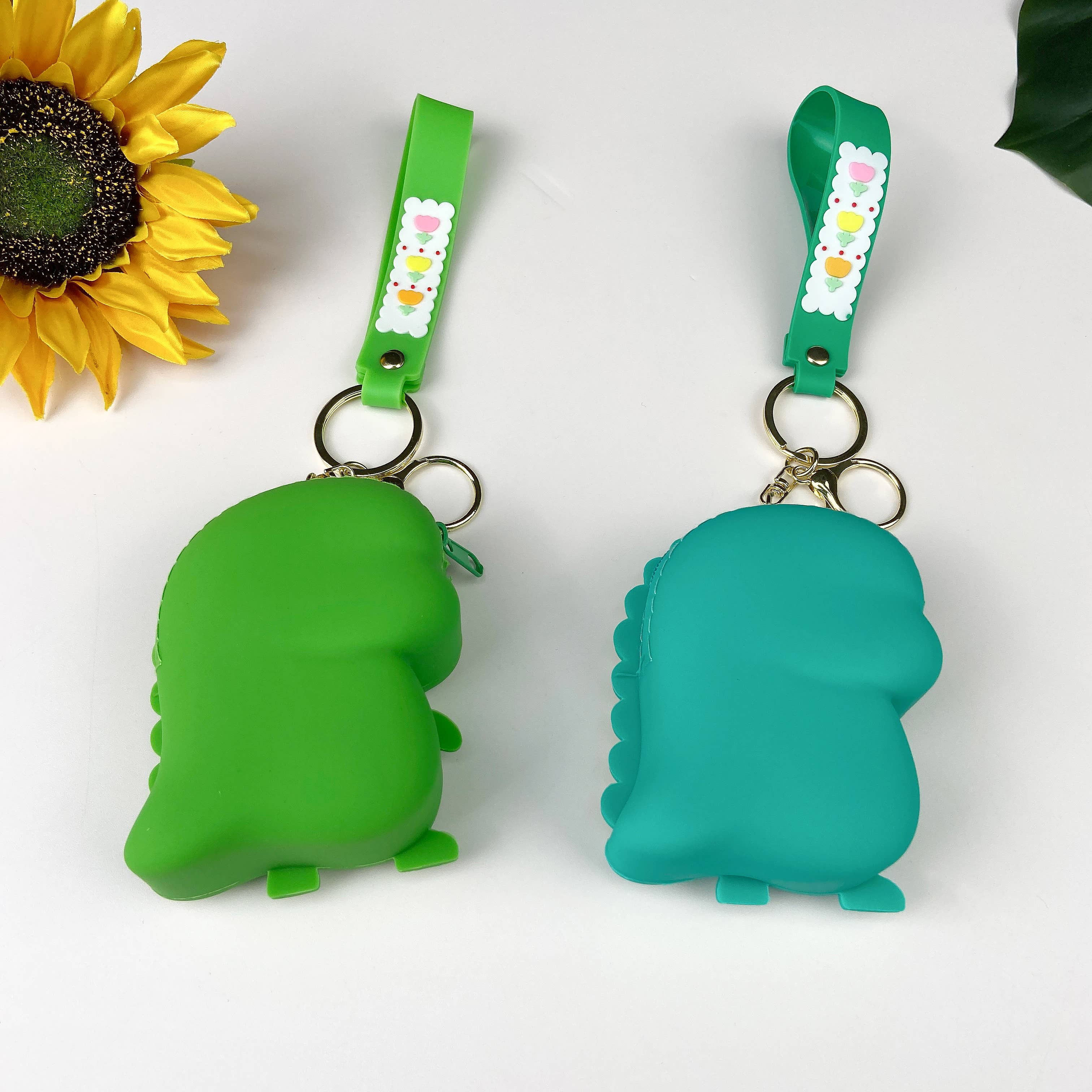 SoapElenGlen – wholesale Keychain – Women's – Dinosaur Coin Purse Pendant Headphone Bag Keychain2