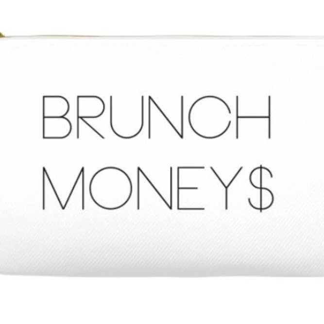 Bunch Mone$ cosmetische make-uptas Vintage Toiletry Eco voor wholesale door The Candy Collections