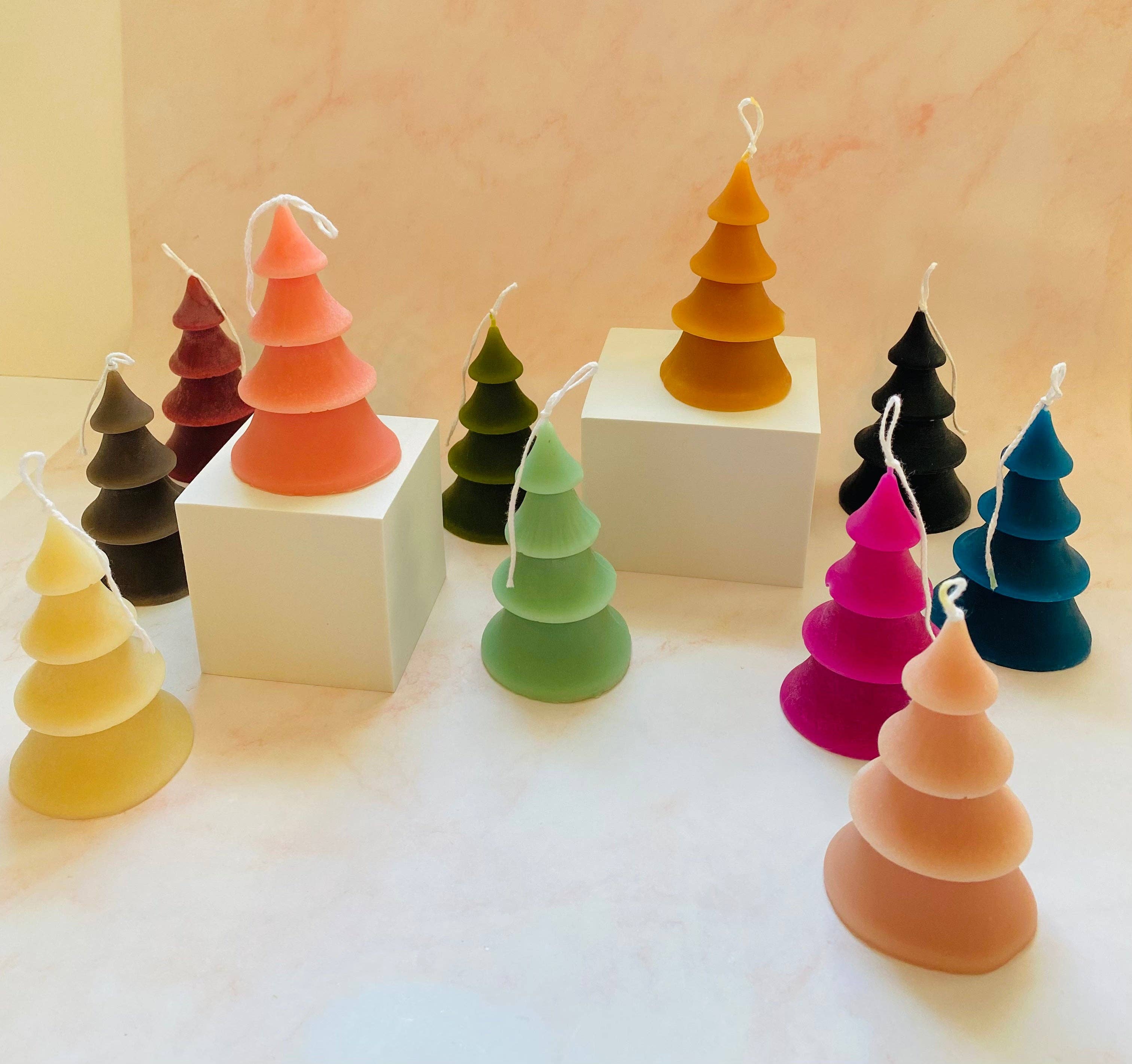 Maple + Love - Wholesale Novelty Candle - 4 Tier Christmas Tree Beeswax Candle4