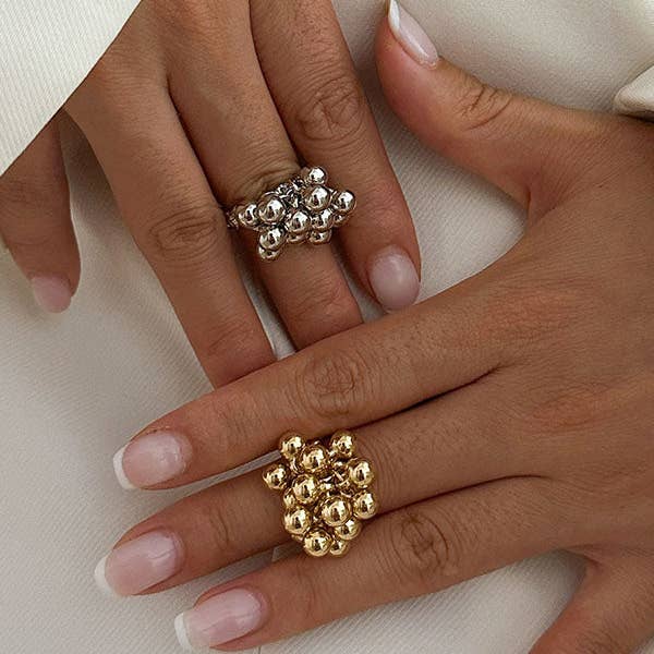 Sheer Trend - Wholesale Cocktail/Statement Ring - Geometric Rings Accessories1