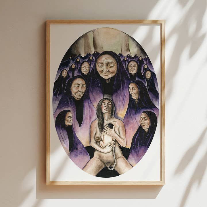 Anna Of The Meadow - Wholesale Art Print - "The Remembering" Archival Print