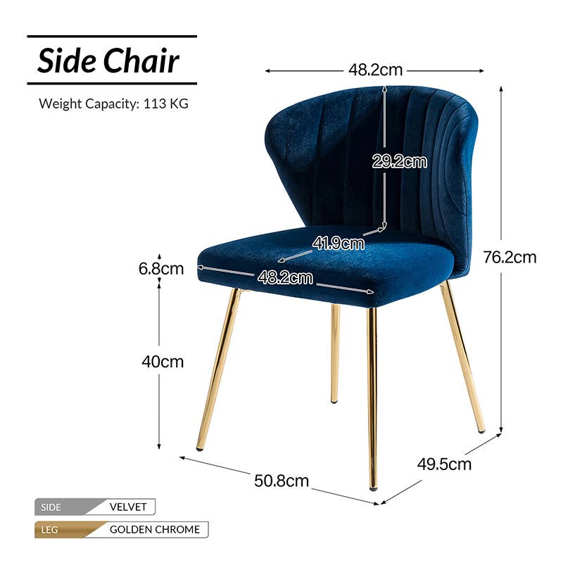 Karat Home - Wholesale Chair - Milia Dining Chair Set of 218