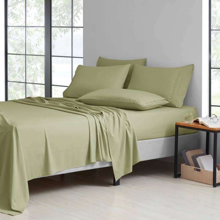 Bed Bath Fashions - Wholesale Sheet Set - Bamboo 2000 Count 6-Piece Luxury Sheet Set