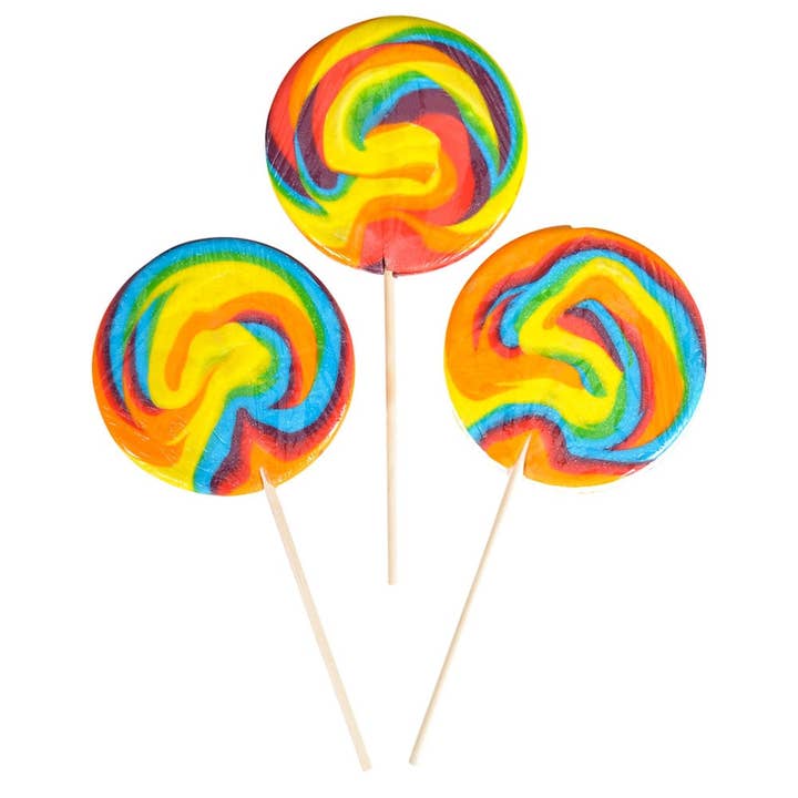 La Luna Bella - Toys – wholesale Klubba – 5" JUMBO SWIRL LOLLIPOP LLB godis