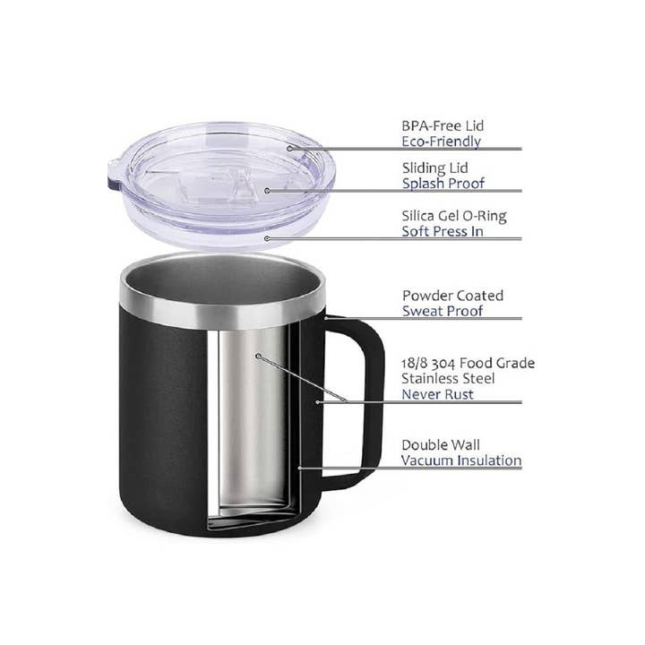 Vanilla Monkey - Wholesale Insulated Mug/Tumbler - 12 Oz Rambler Stainless Steel Thermal Mug4