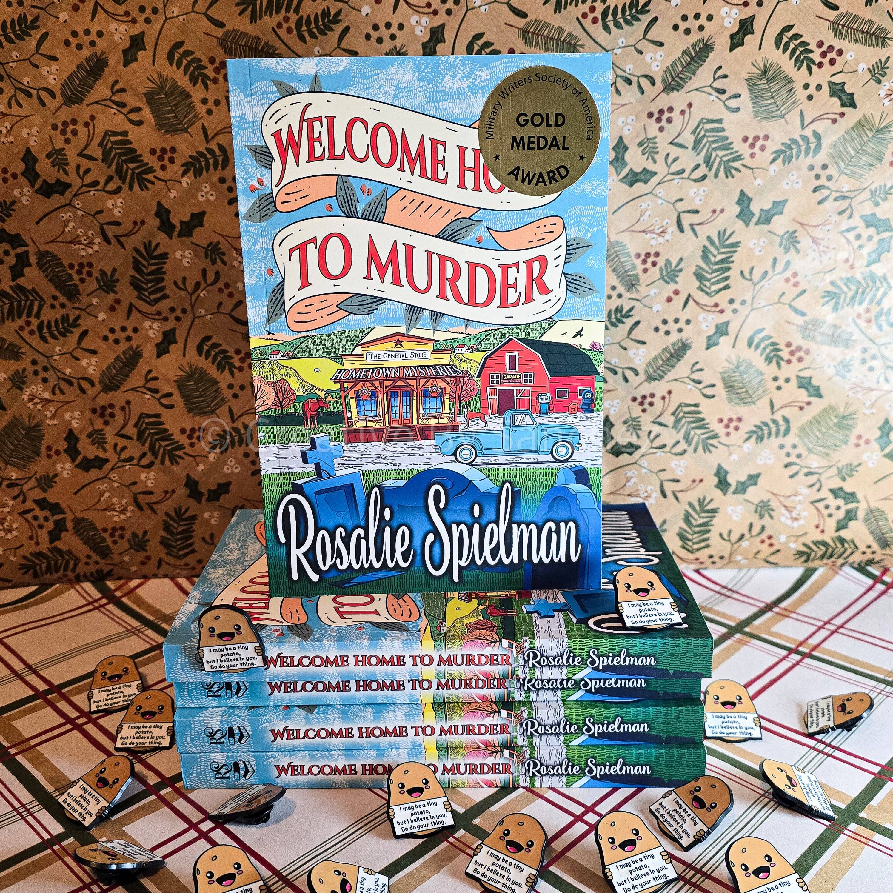 Creative By Sanchez - Wholesale Display Book - Book Box–Welcome Home to Murder by Rosalie Spielman1