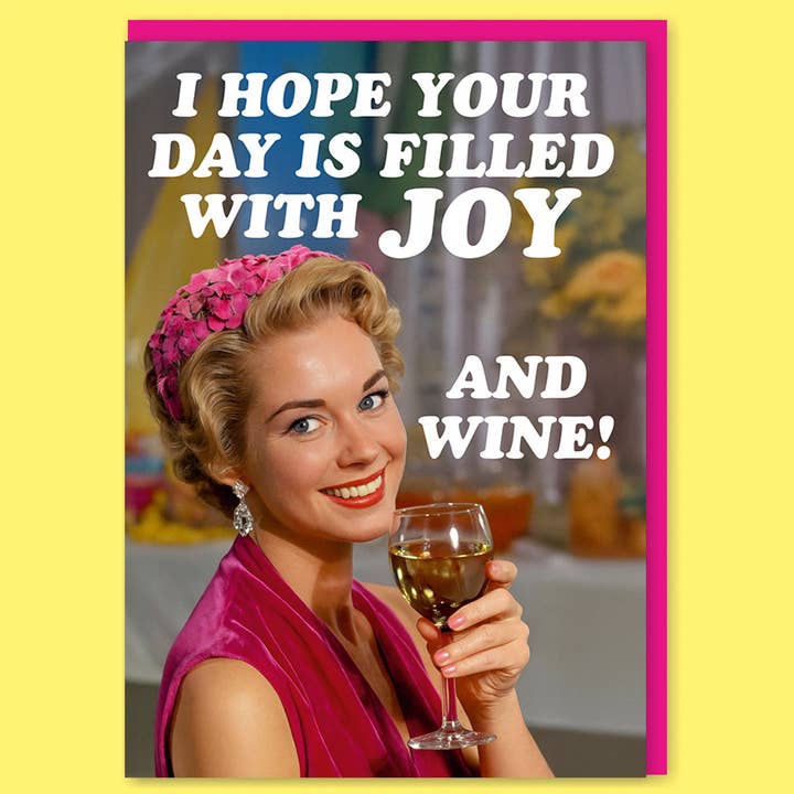 Hope your day is filled with joy Greeting Card for wholesale by Dean Morris Cards