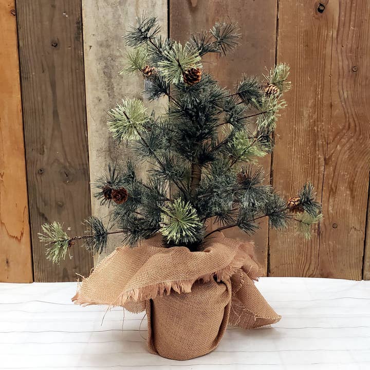 24" Smokey Mountain Pine Tree for wholesale by A.T. Imports