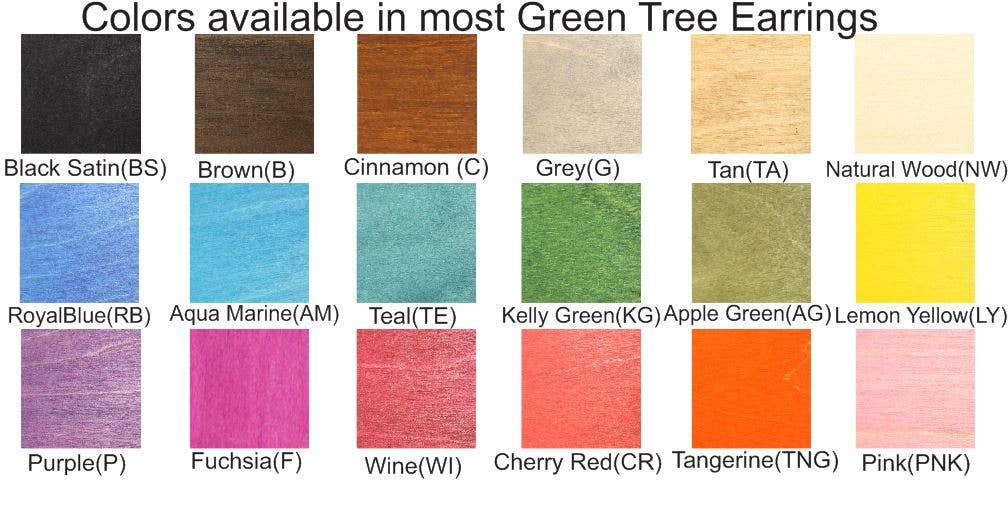 Green Tree Jewelry - Wholesale Dangle Earrings - Cluster Blossom0