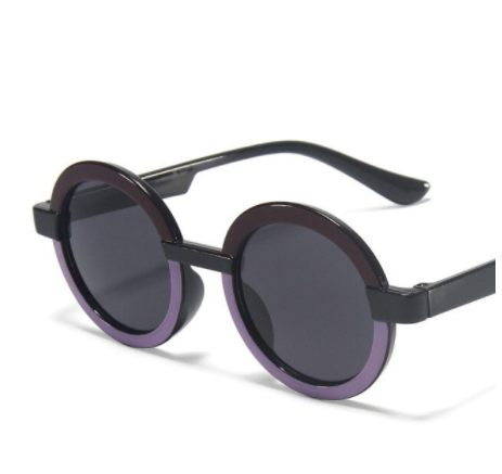 Rainbow Unicorn Birthday Surprise – wholesale Solglasögon/glasögon - Barn – Runda Theodora Solglasögon för Barn (Åldrar 1-5) – Roliga & Färgglada0