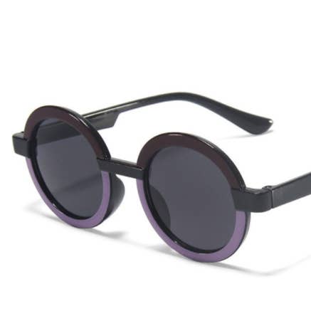 Rainbow Unicorn Birthday Surprise - Wholesale Sunglasses β kids - Round Theodora Kids Sunglasses (Ages 1-5) β Fun & Colorful