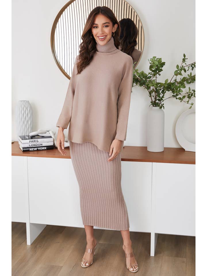 MILIO MILANO - Wholesale Knitted jumper – Women′s - VISCOSE LONG SLEEVE TURTLENECK SWEATER (330115/27760)49