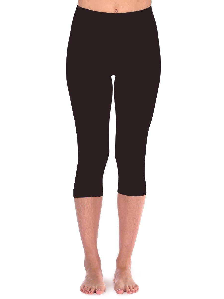 TINA Stephens Italy/Tees By Tina - Wholesale Athletic/Lounge Leggings - Women's - Luster Smooth Capri (12C)2