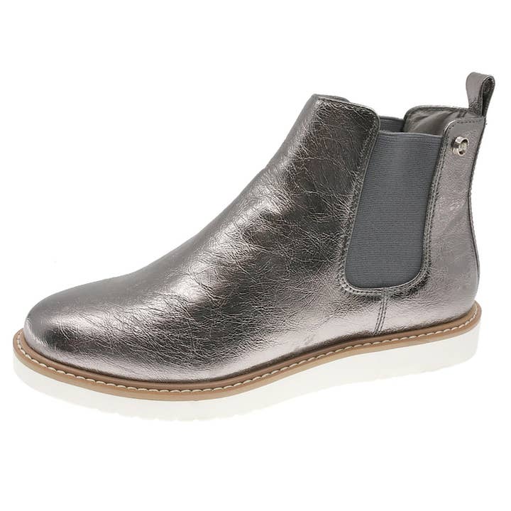 Silverfärgad Casual Damstövel Beppi-2167291 för wholesale av BeShoes Distribuição