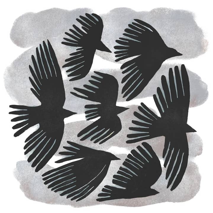 Crows for wholesale by Paper Bird Publishing