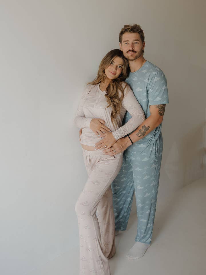 Forever French Baby - Wholesale Sleepwear Set - Men's - Men's Short Sleeve Bamboo Pajama | Duke
