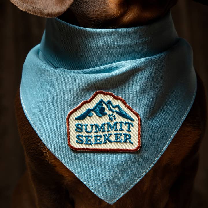 Scout's Honour Pty Ltd - Wholesale Pet bandana – Dog - Summit Seeker iron-on patch for dogs and cats0