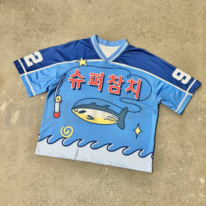 SUPERTUNA Jin Jersey (PRE ORDER) for wholesale by Purpleth Studio