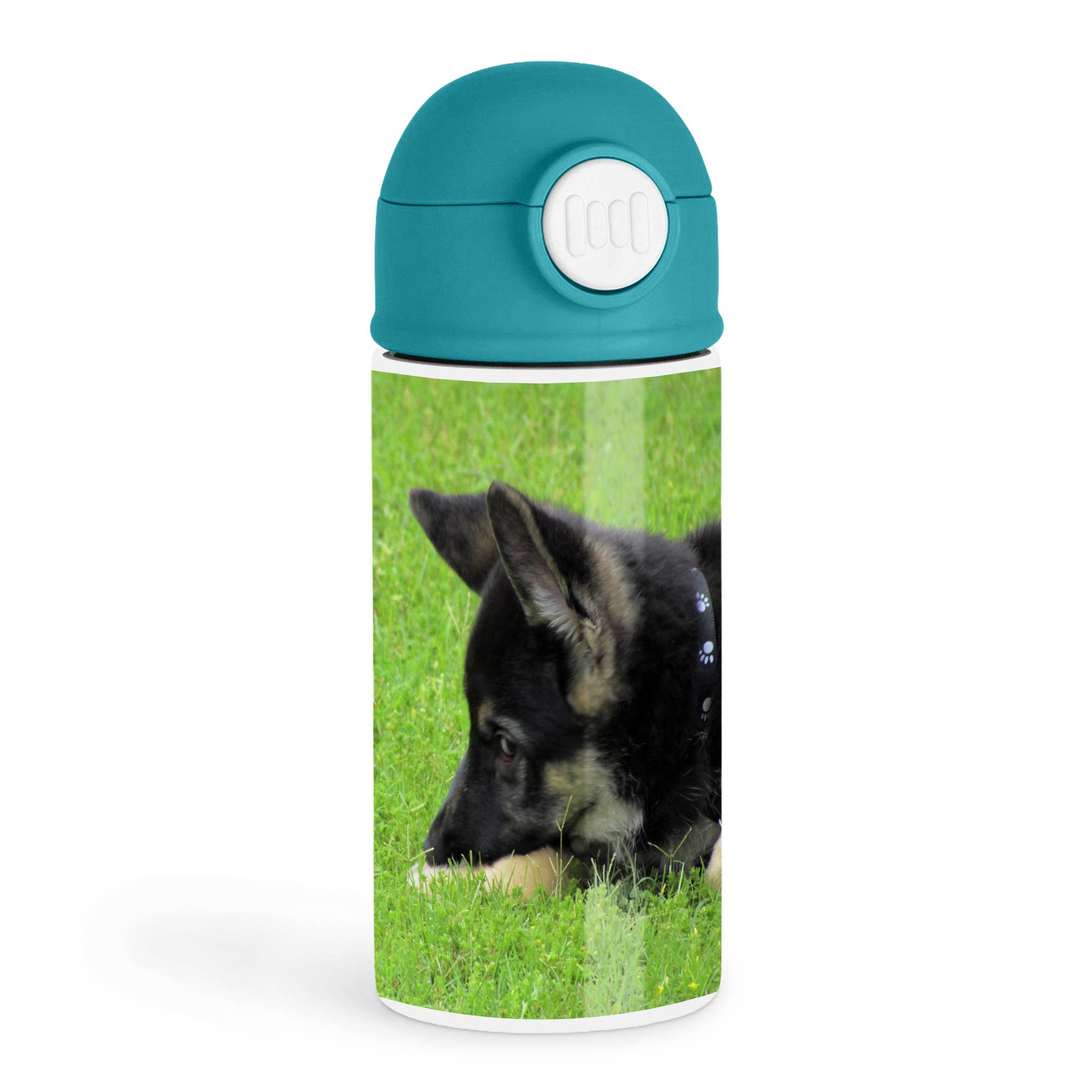 3dRose - Wholesale Water Bottle - 3dRose, German Shepherd Puppy, Kids Water Bottle0