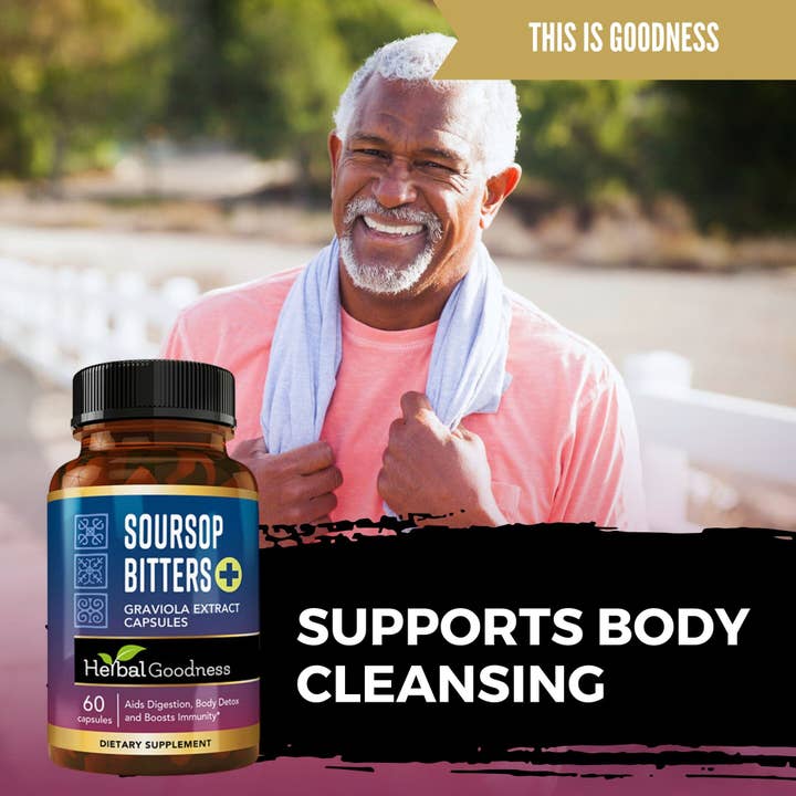 Herbal Goodness - Wholesale Oral Supplement/Vitamin - Soursop Bitters Graviola Extract_Capsules_120/1000mg5